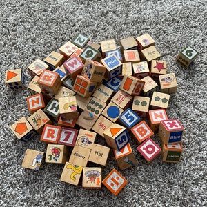 Wooden blocks